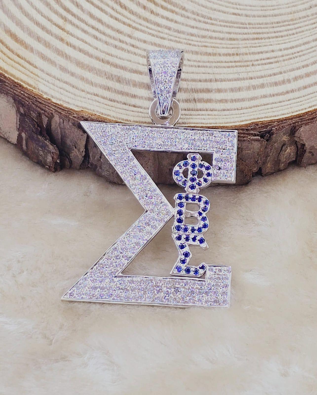 Elite Blu Phi Custom Charm