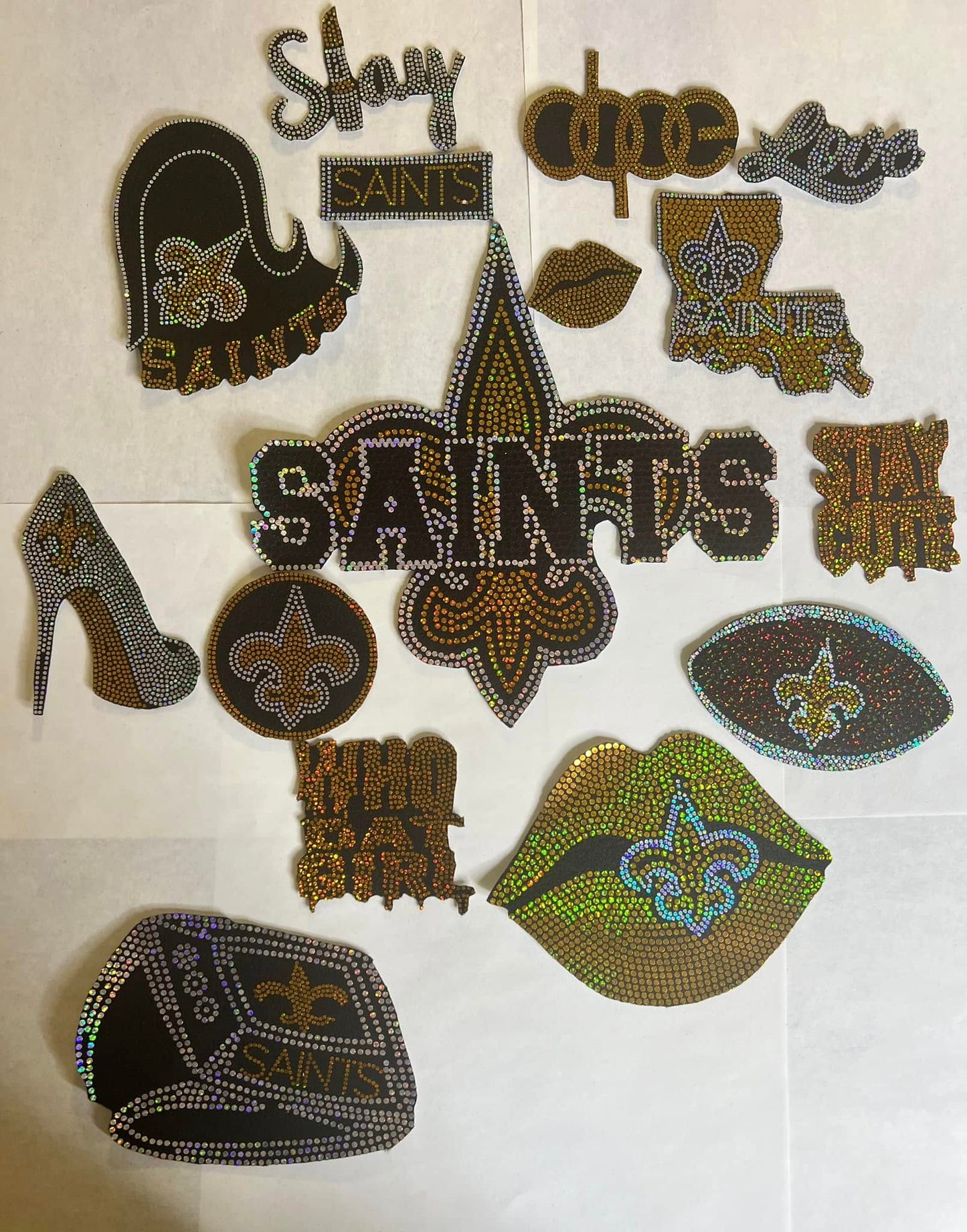 Camouflage Patched Jacket ~ 15 Piece Set