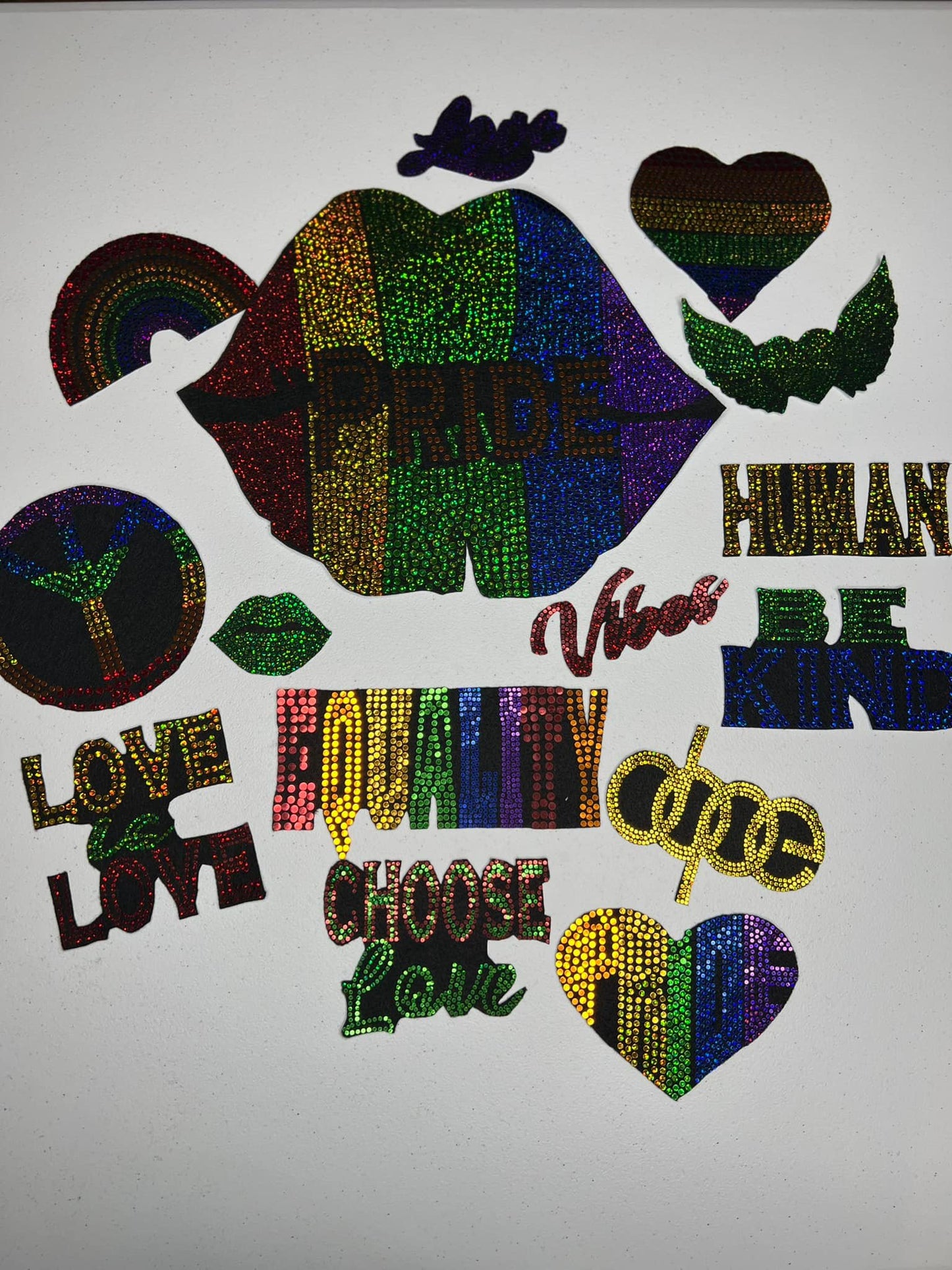 Camouflage Patched Jacket ~ 15 Piece Set