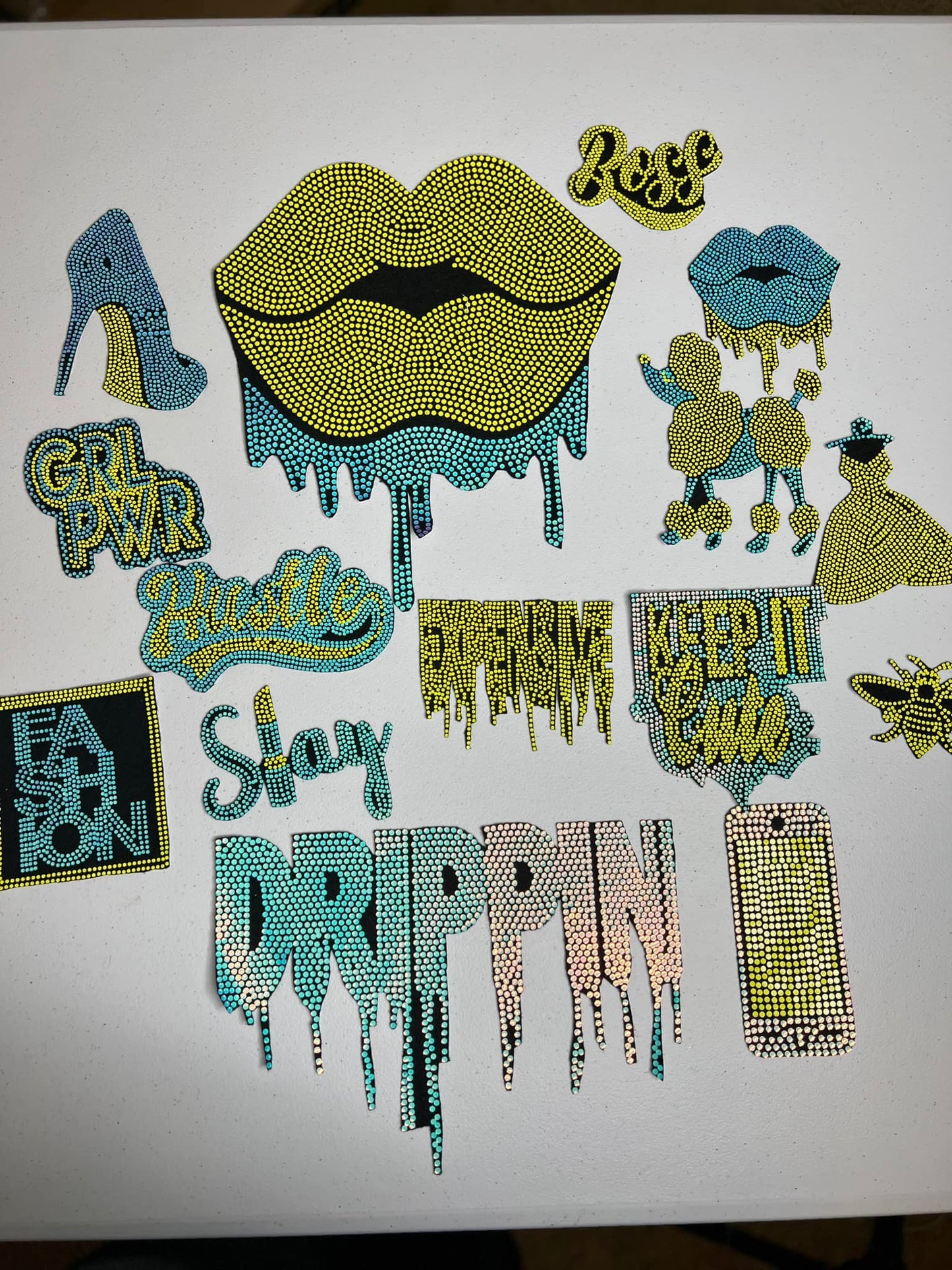 Camouflage Patched Jacket ~ 15 Piece Set