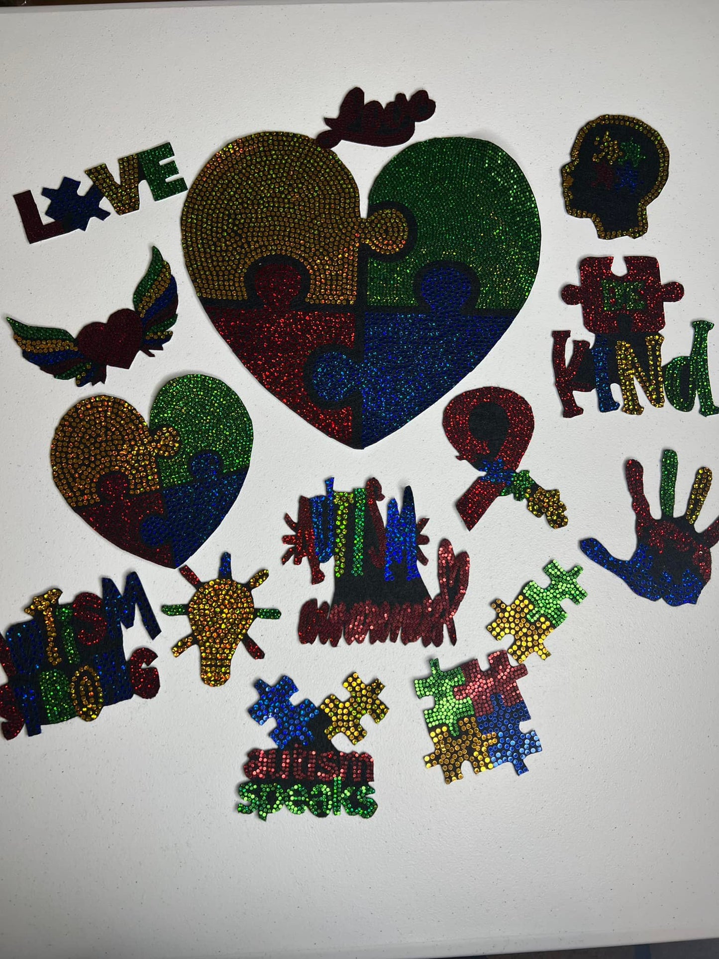 Camouflage Patched Jacket ~ 15 Piece Set