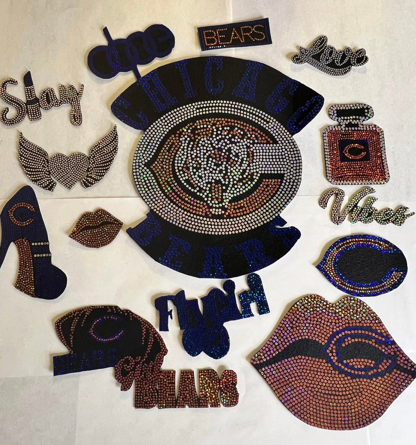 Camouflage Patched Jacket ~ 15 Piece Set