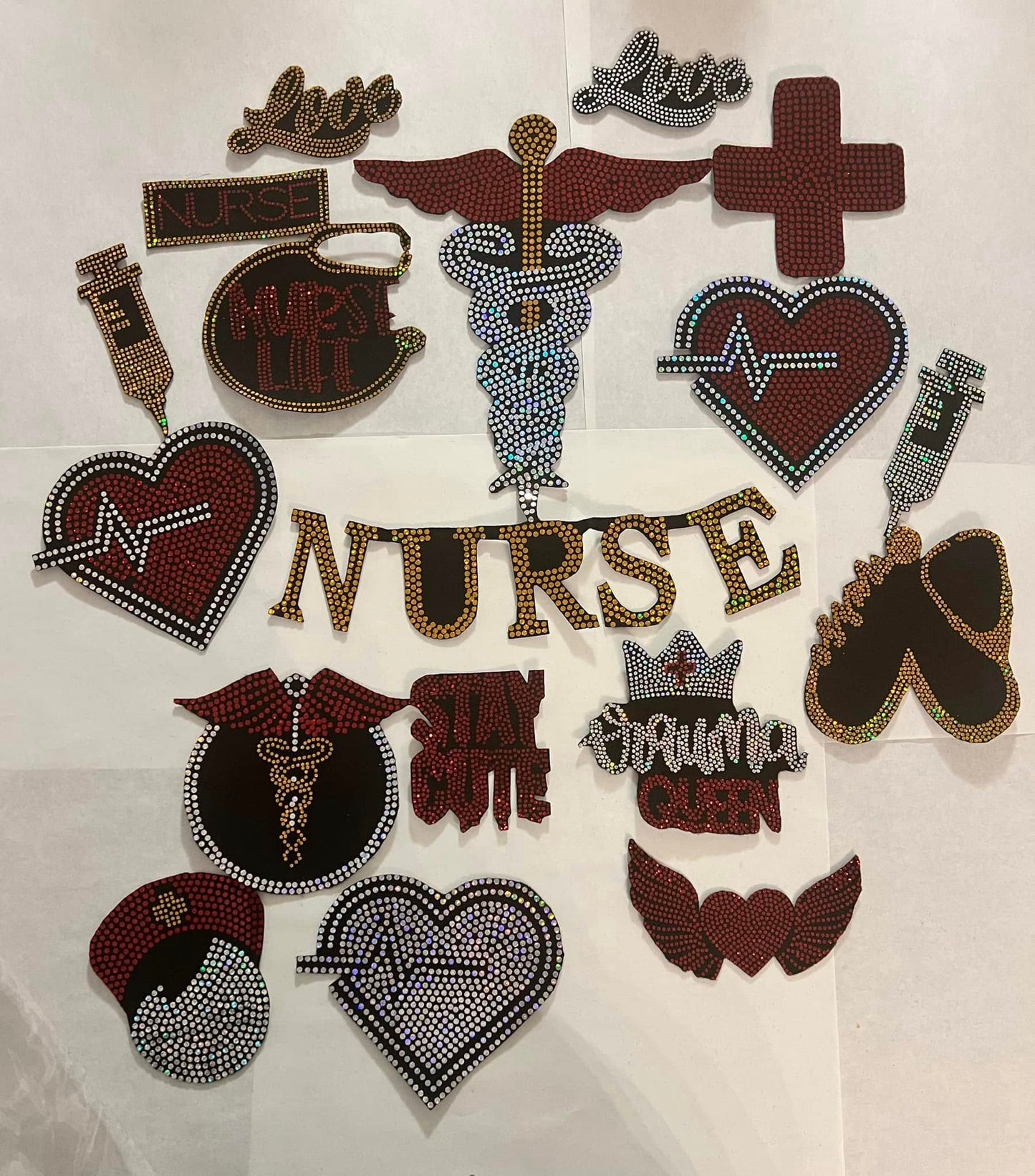 Camouflage Patched Jacket ~ 15 Piece Set