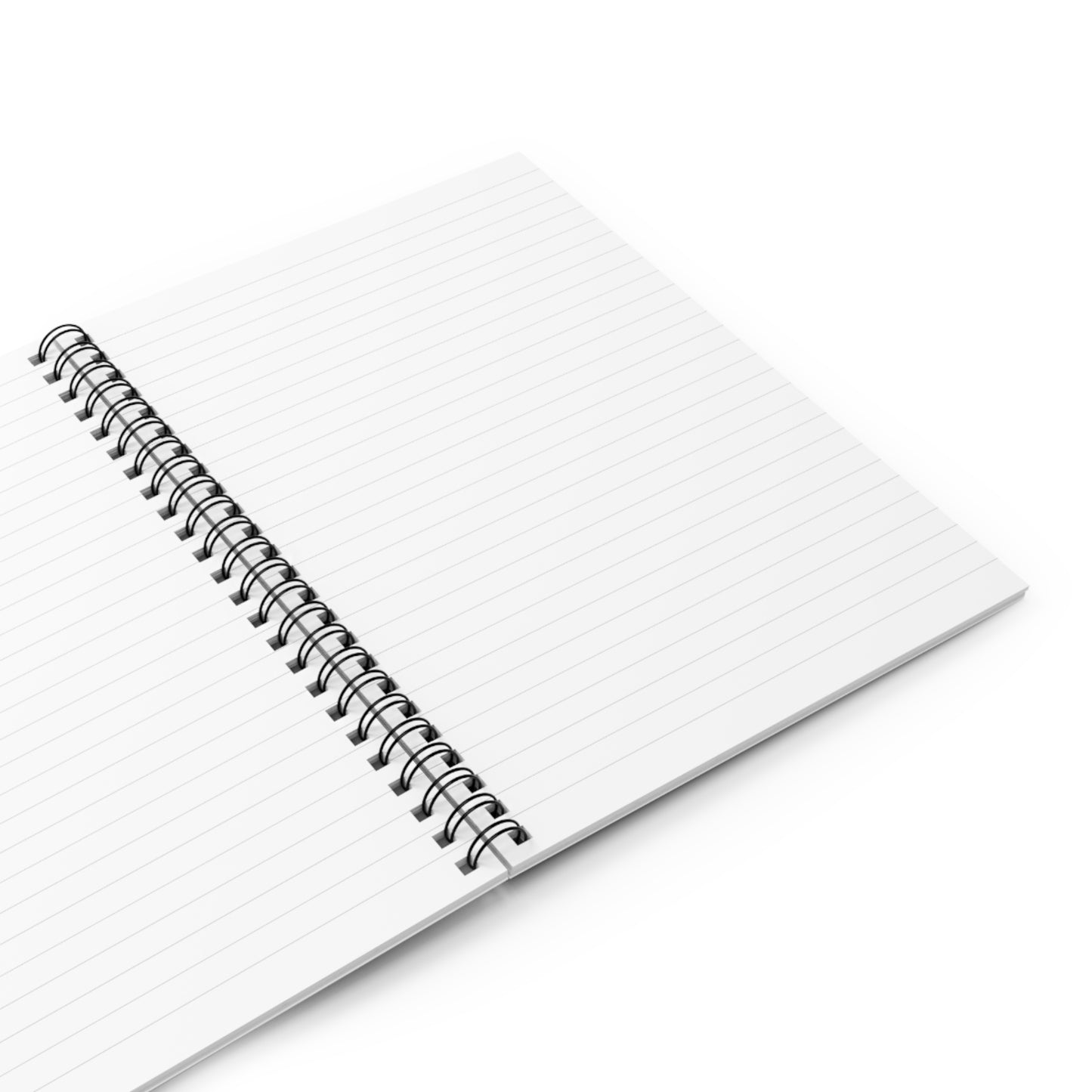Philo Affiliate Wraps & Butterflies (white) - Spiral Notebook Ruled Line