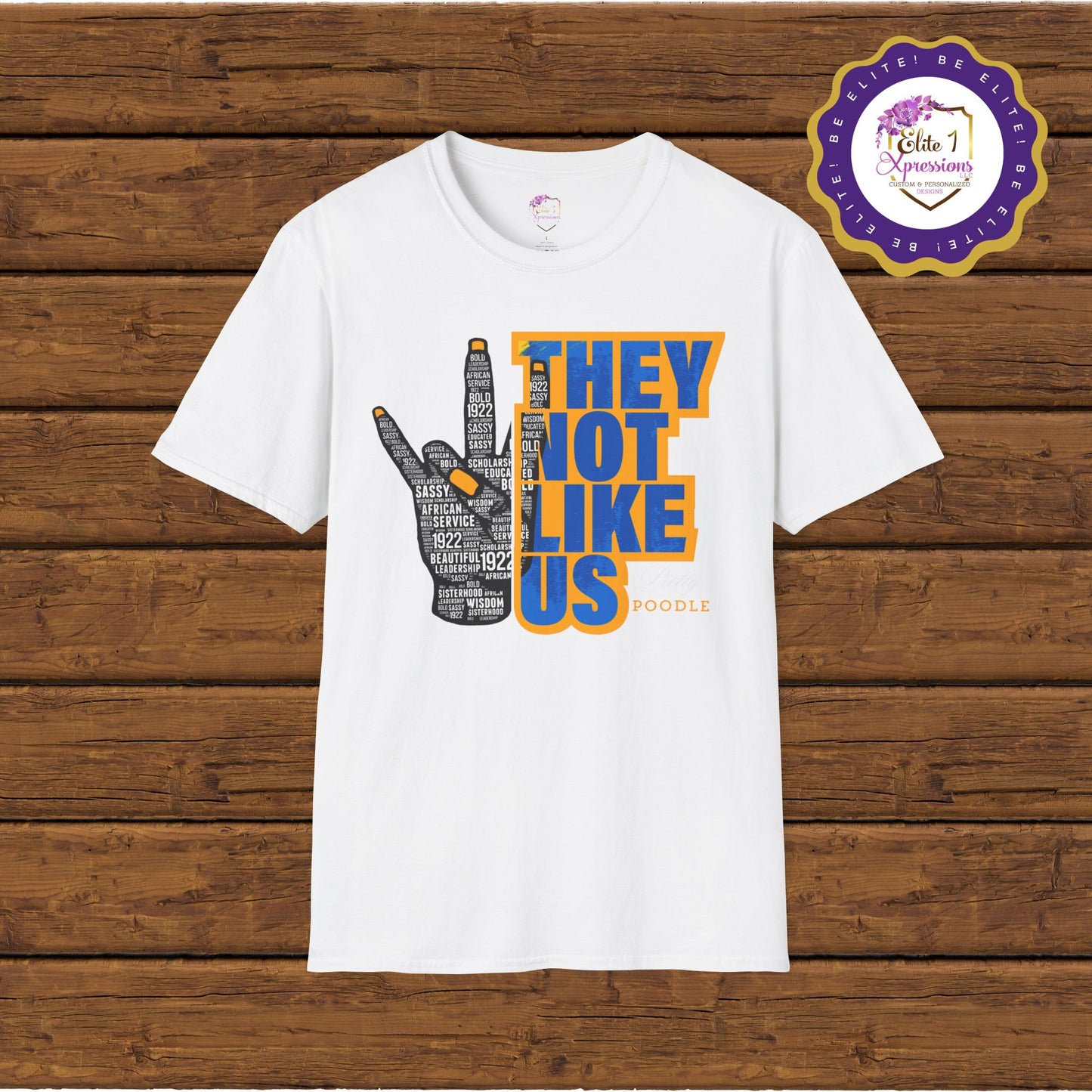 SGRHO 'They Not Like Us' Design - Unisex Softstyle T-Shirt