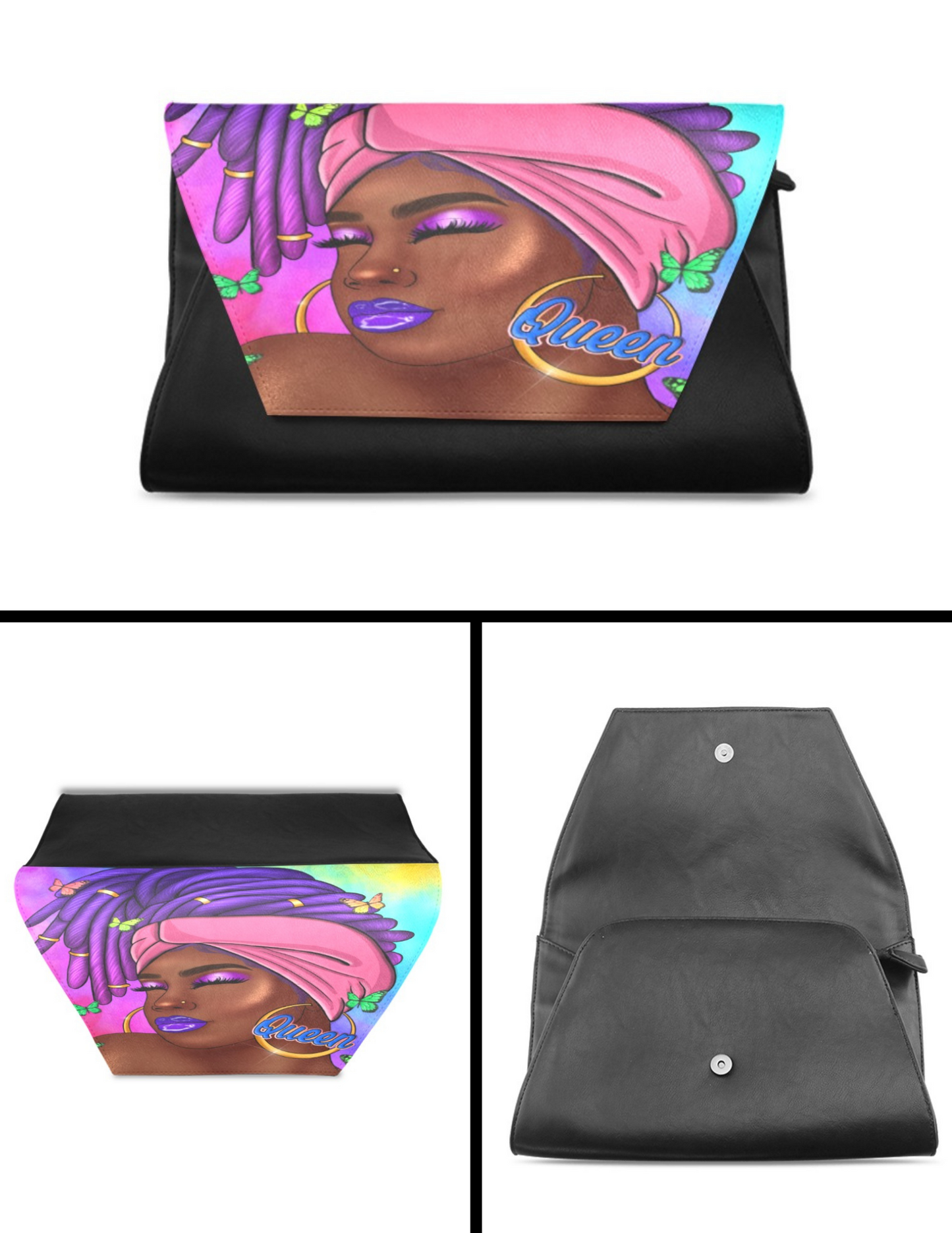 Clutch Handbag ~ Queen