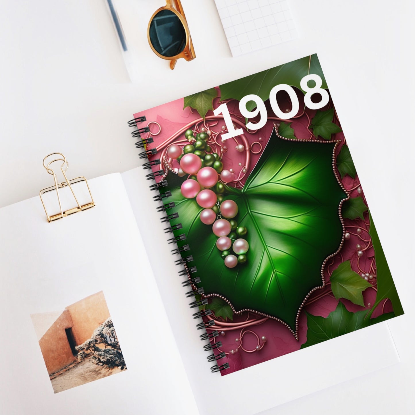 1908 Spiral Notebook - Ruled Line