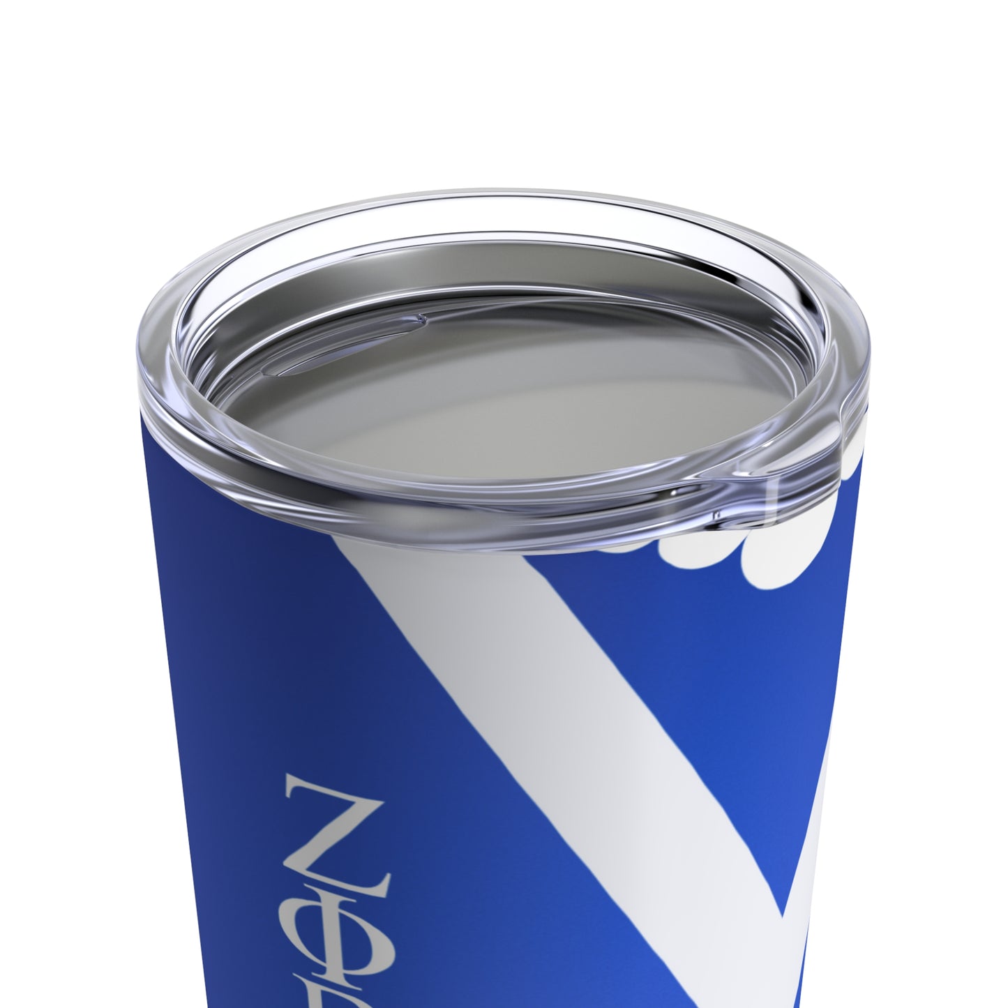 Zeta Cardigan (Blue) Tumbler 20oz