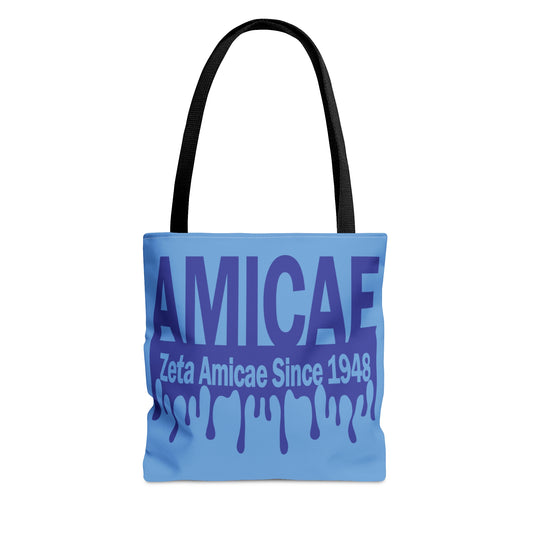 Zeta Amicae "Drip" Tote Bag