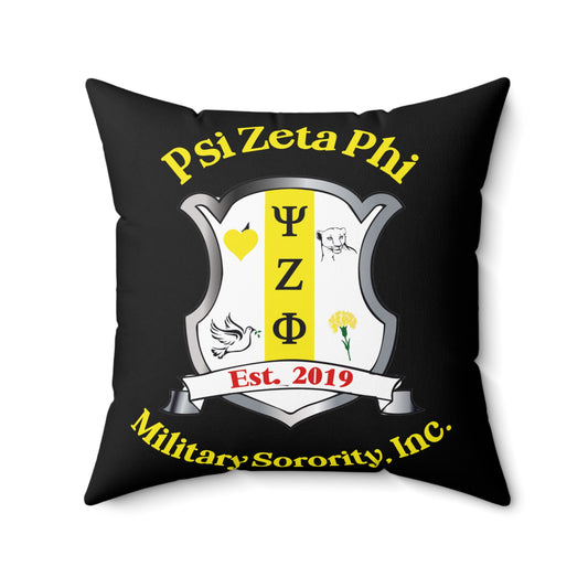 Psi Zeta Phi Square Pillow