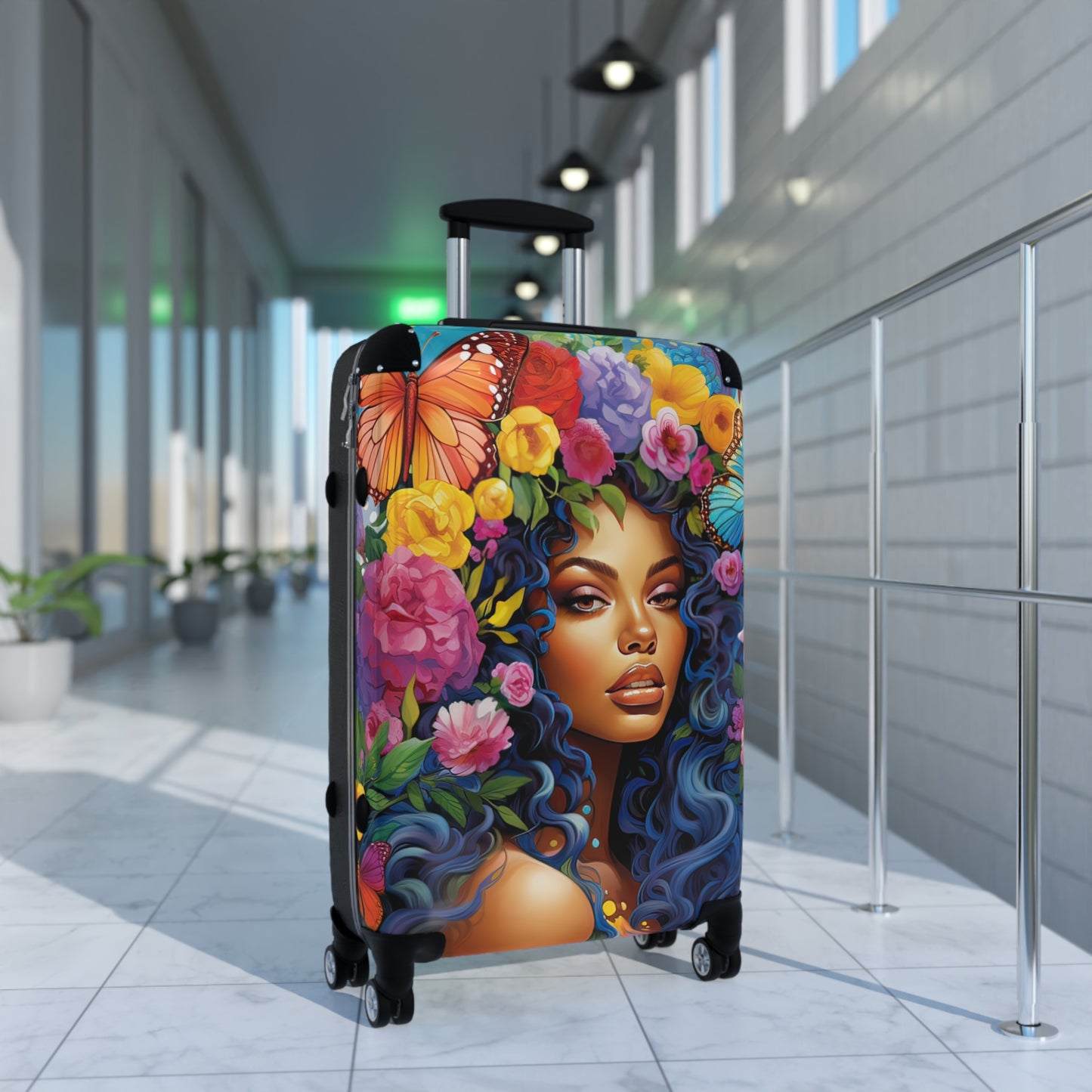Blossoms & Butterflies Cabin Suitcase