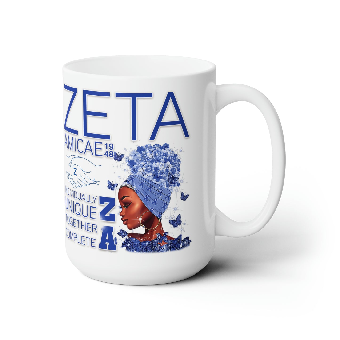 Mug ~ Zeta Amicae Wraps, Words & Butterflies