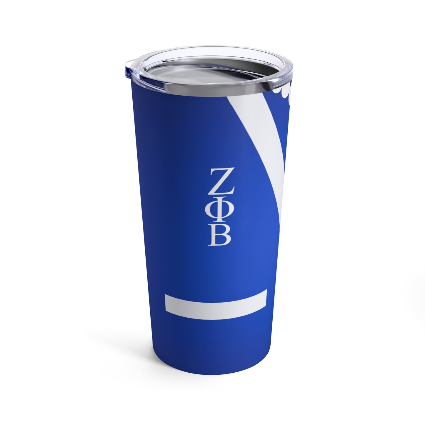 Zeta Cardigan (Blue) Tumbler 20oz