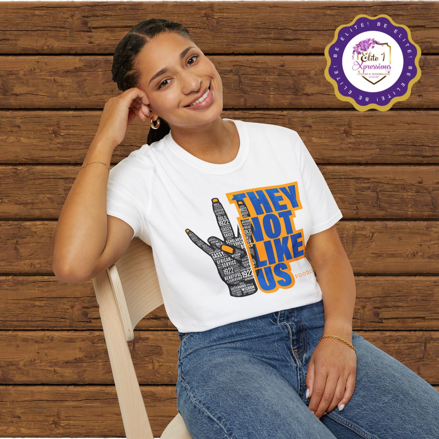 SGRHO 'They Not Like Us' Design - Unisex Softstyle T-Shirt