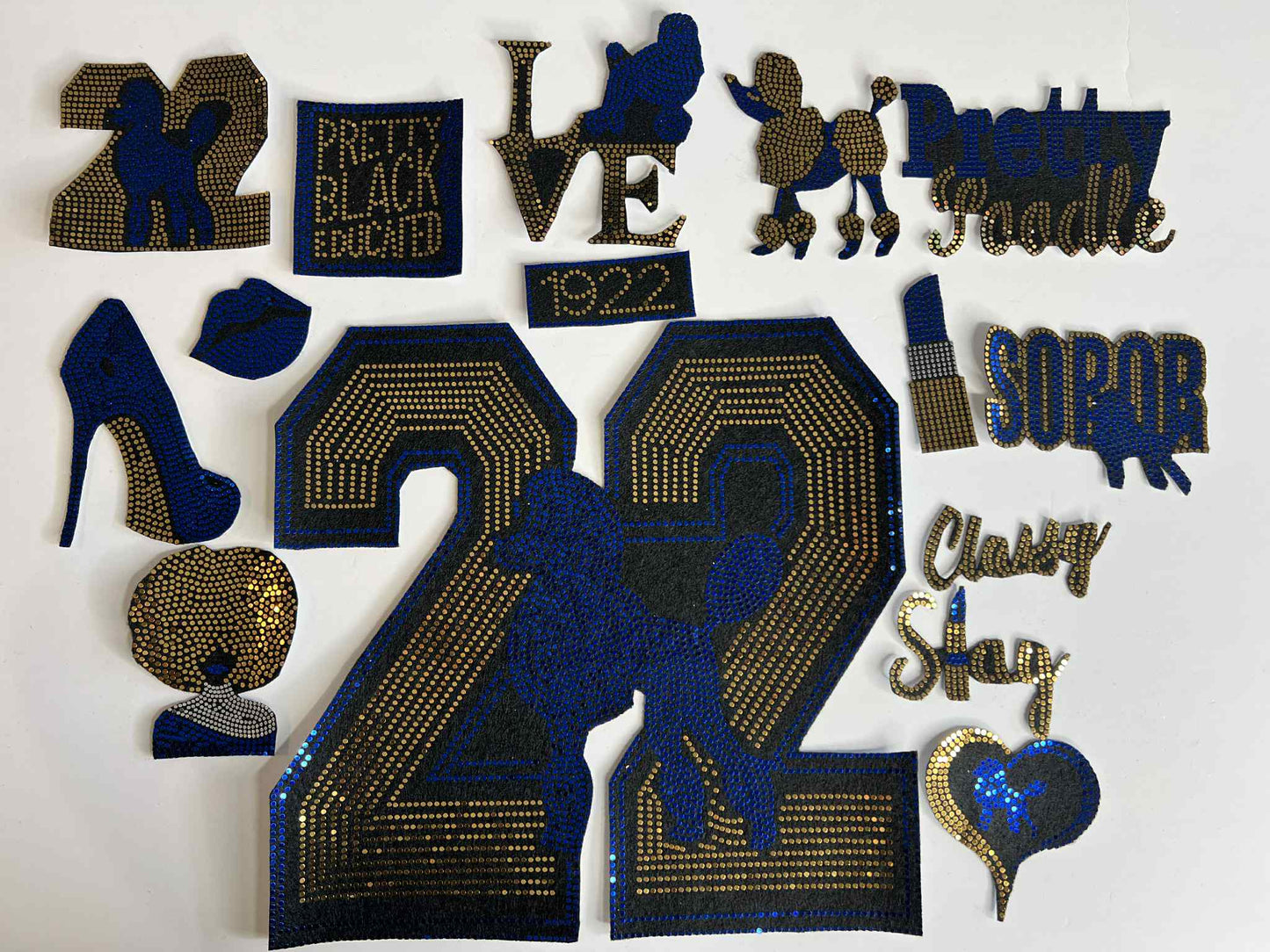 Camouflage Patched Jacket ~ 15 Piece Set