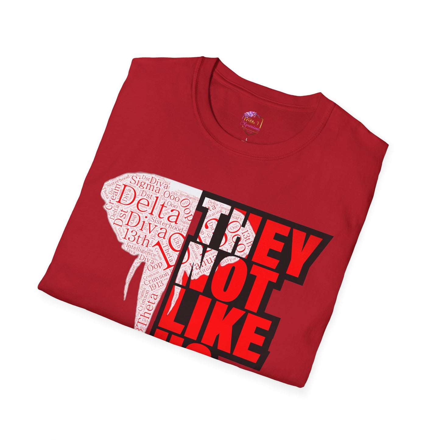 Devastating 'They Not Like Us' Design - Unisex Softstyle T-Shirt