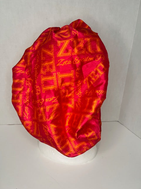 Hair Bonnet (Satin) - Zeta Epsilon Pi
