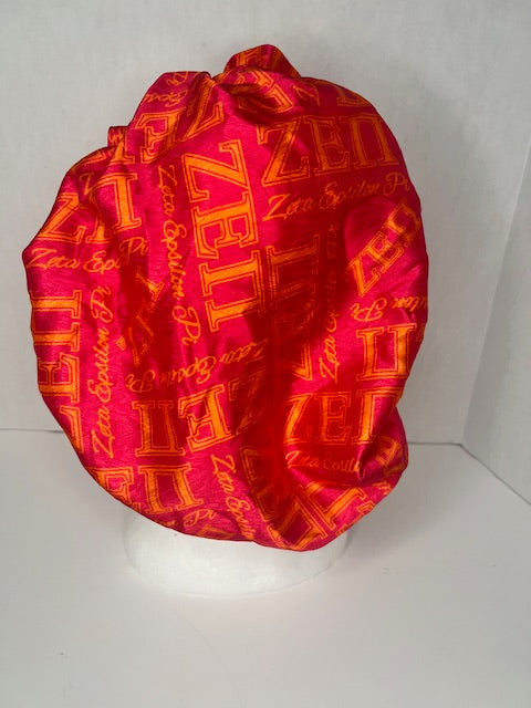 Hair Bonnet (Satin) - Zeta Epsilon Pi