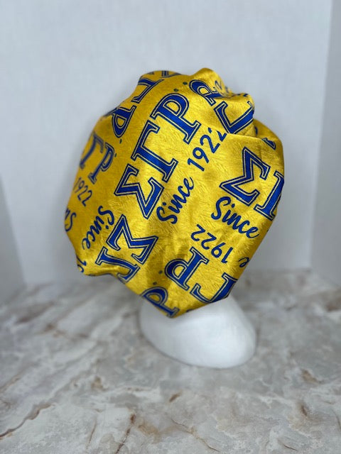 Hair Bonnet (Satin) - Sigma Gamma Rho