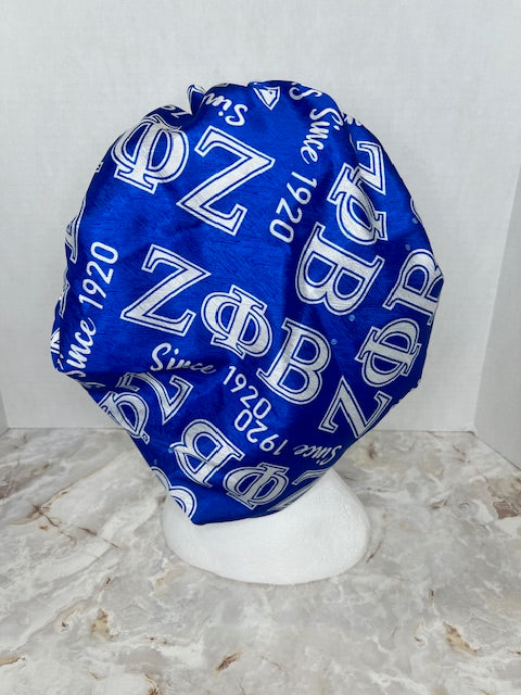 Hair Bonnet (Satin) - Zeta Phi Beta