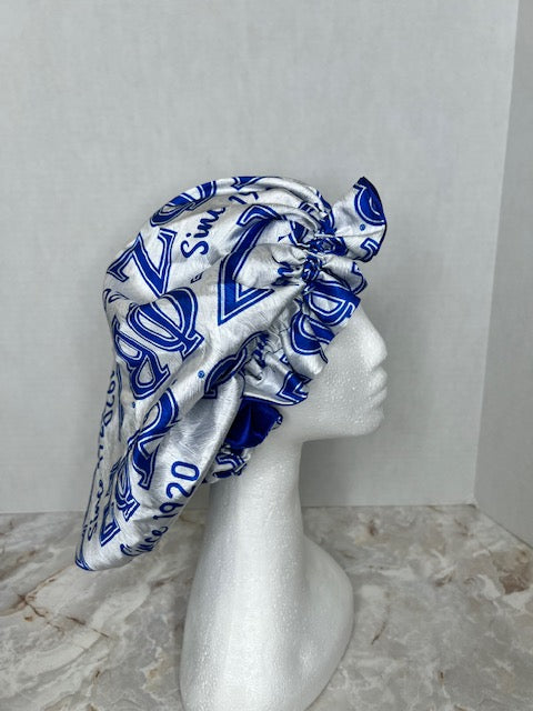 Hair Bonnet (Satin) - Zeta Phi Beta