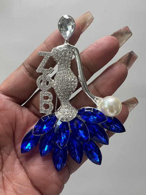 Brooch ~Zeta Phi Beta Elite Lady