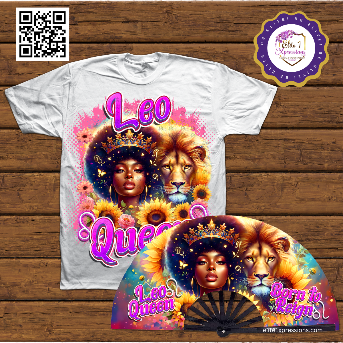 Cosmic Zodiac T~Shirt & Clack Fan Bundle