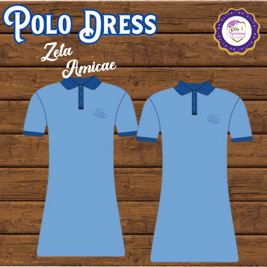 Polo Shirt Dress, Zeta Amicae