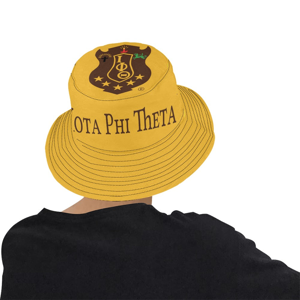 Bucket Hat  ~  Iota Phi Theta (Brown)