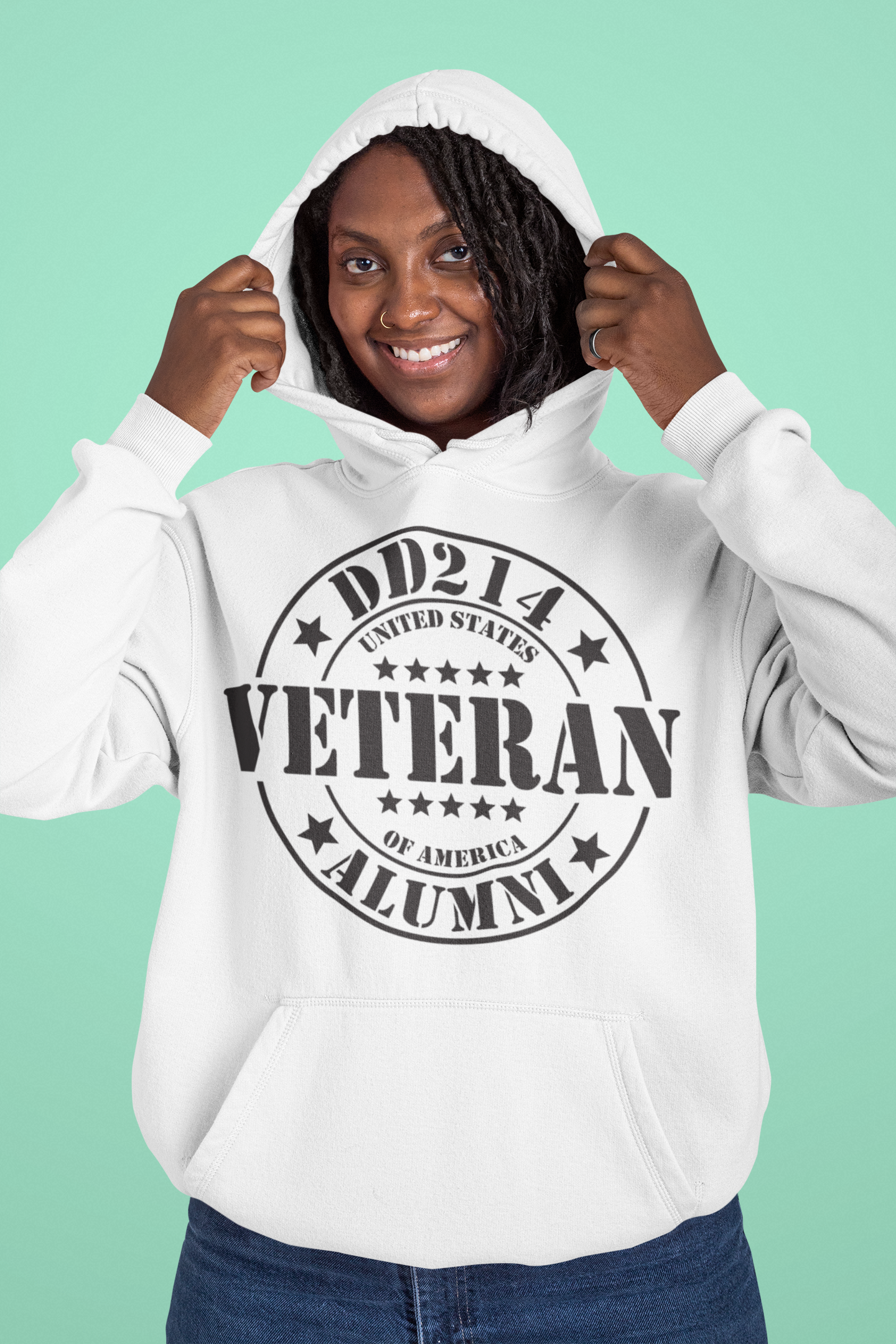 DD214 Veteran Alumni Hoodie