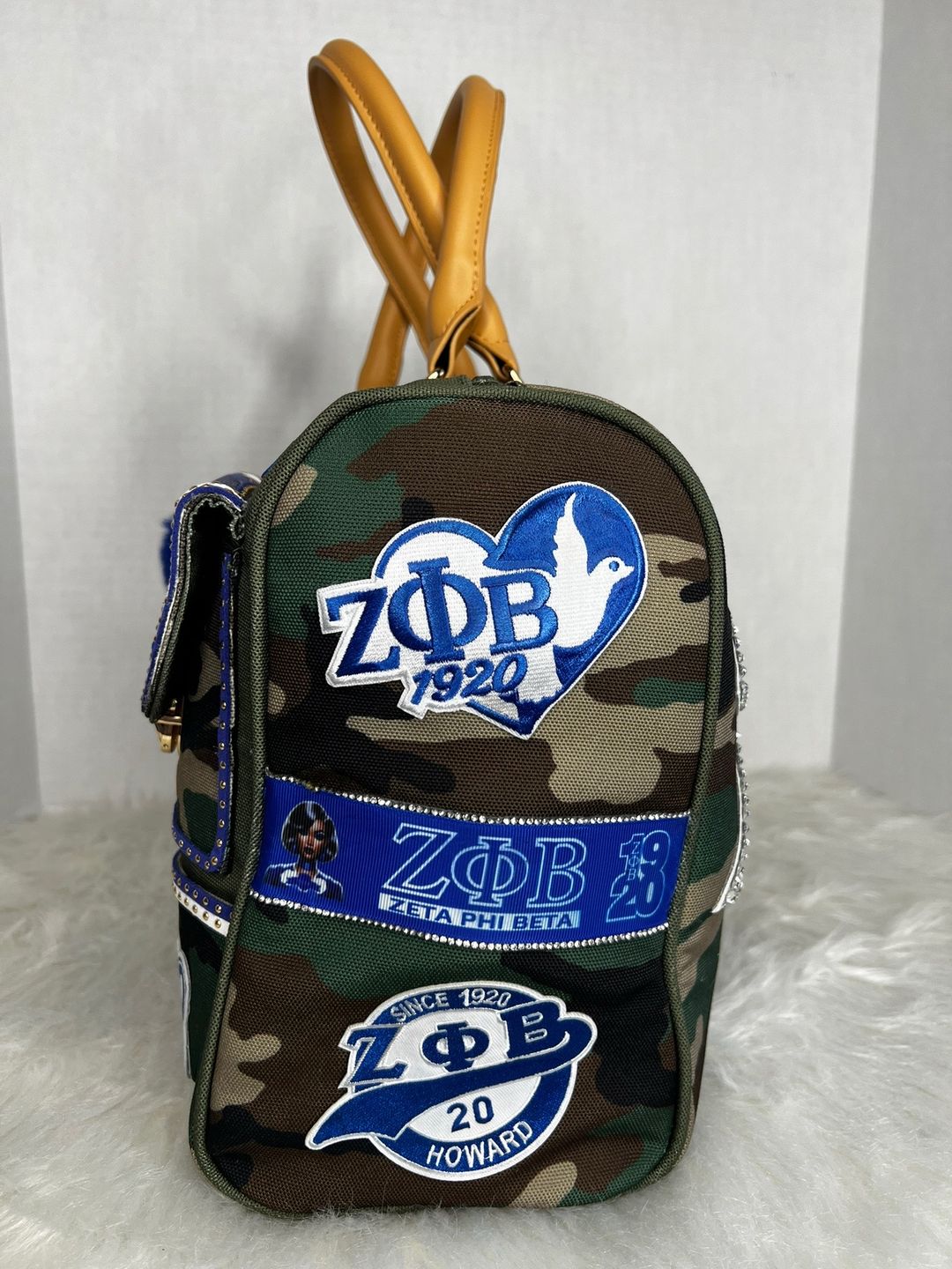Zeta Phi Beta Camouflage Junk Bag (Large)