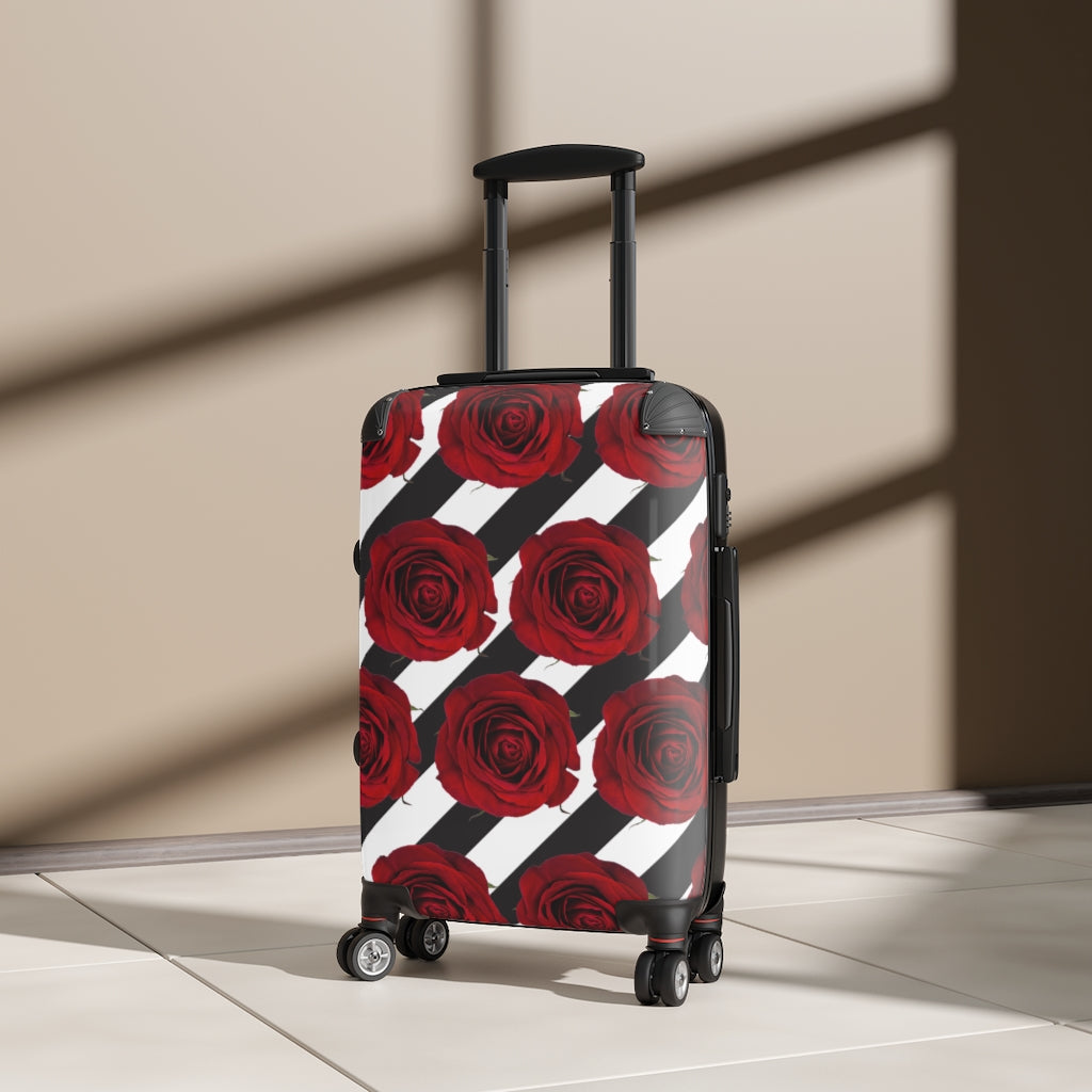 Roses in Bloom Cabin Suitcase