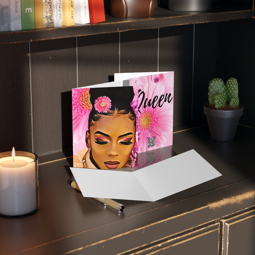 Queen Greeting cards (8, 16, 24 pcs)