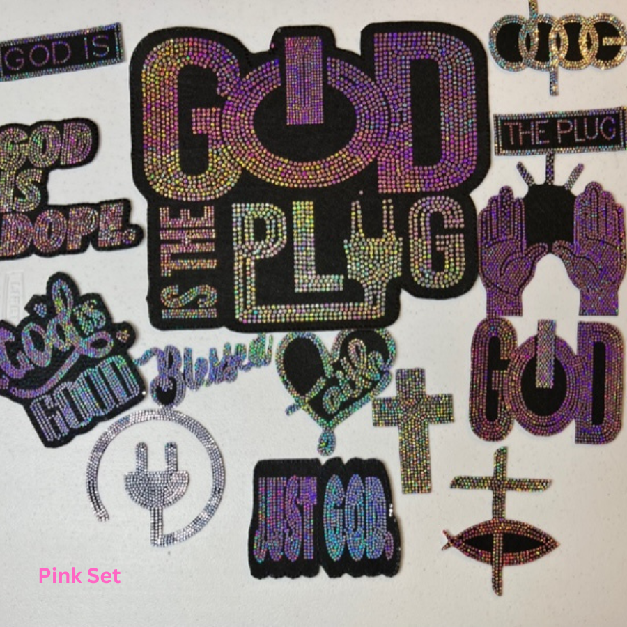 Camouflage Patch Jacket ~ GOD is the Plug