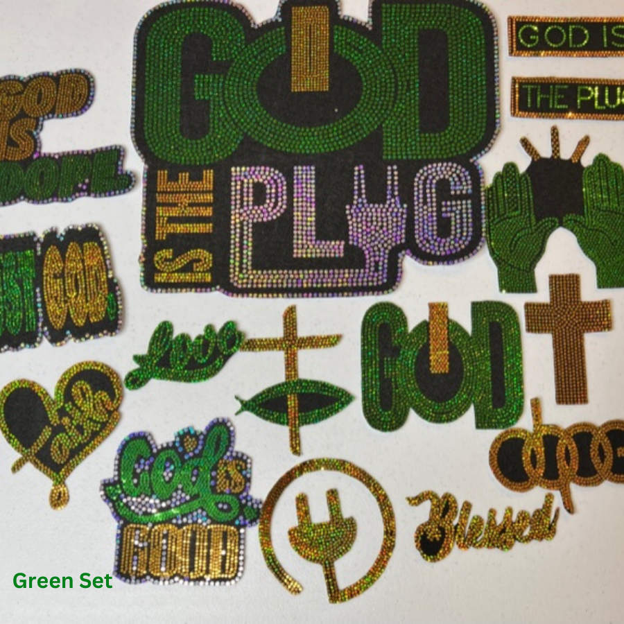 Camouflage Patch Jacket ~ GOD is the Plug