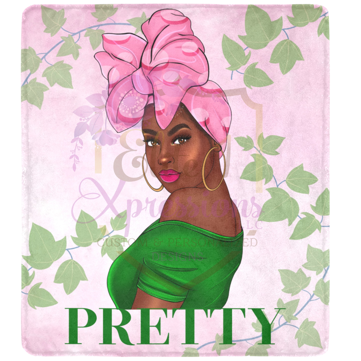 Pretty v2 Fleece Blanket