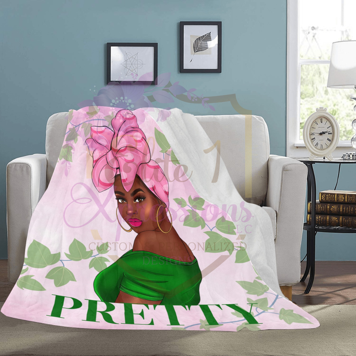Pretty v2 Fleece Blanket
