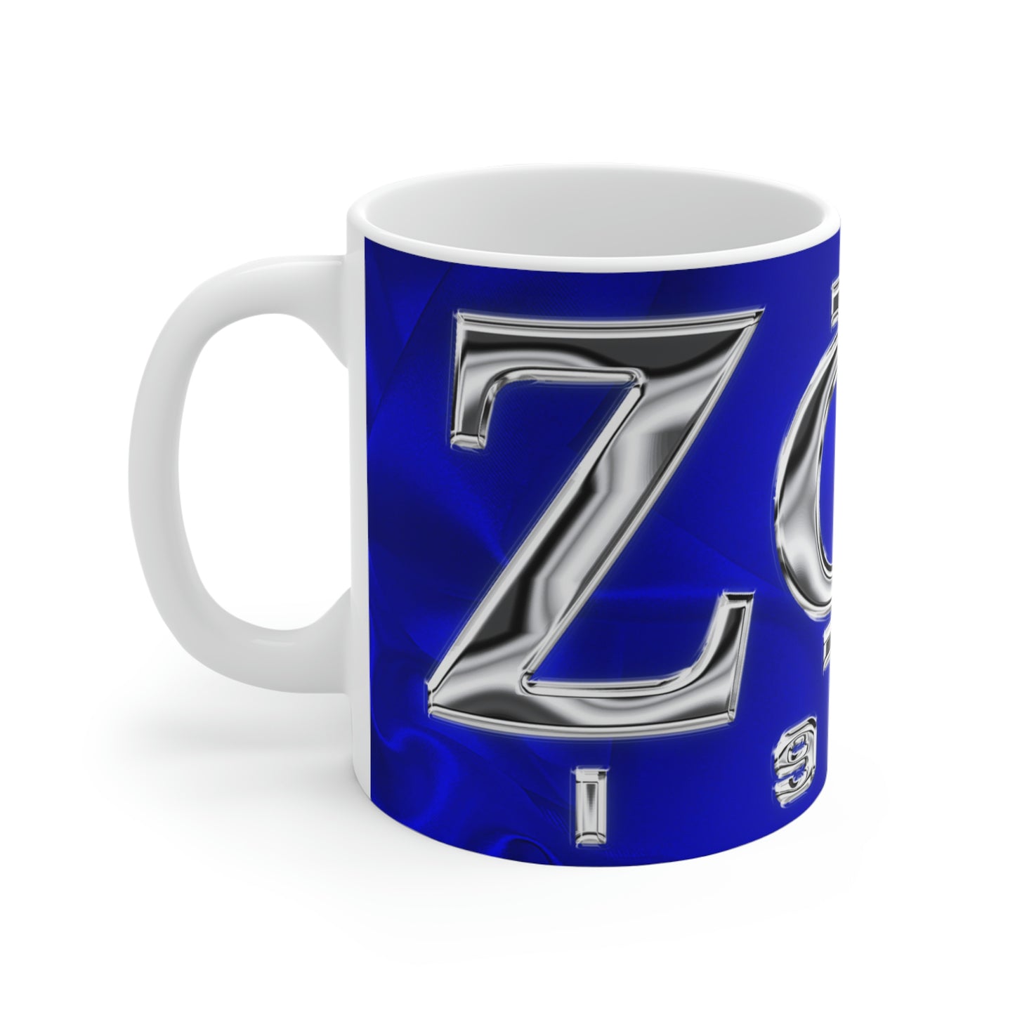Zeta Ceramic Mug (Royal Blue)
