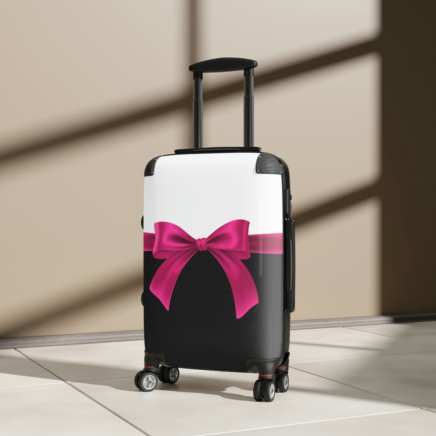Pink Bow Cabin Suitcase