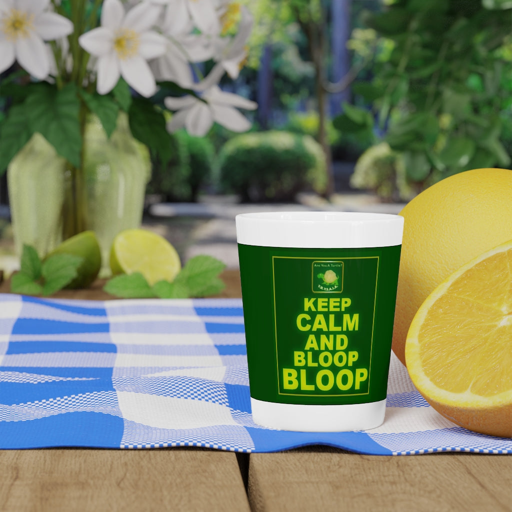 Keep Calm ~ Turtle Shot Glass