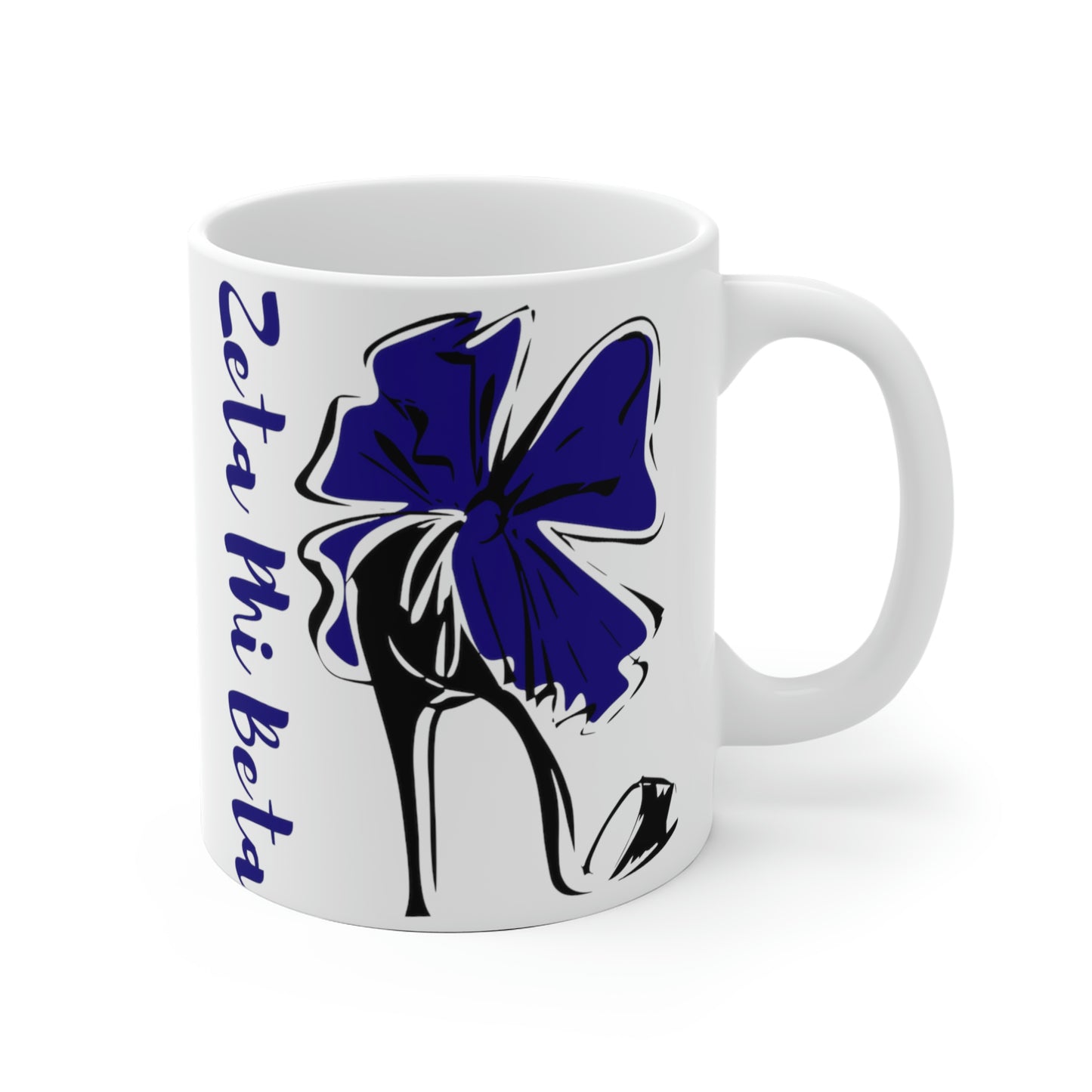 Zeta Phi Beta (High Heel) Ceramic Mug