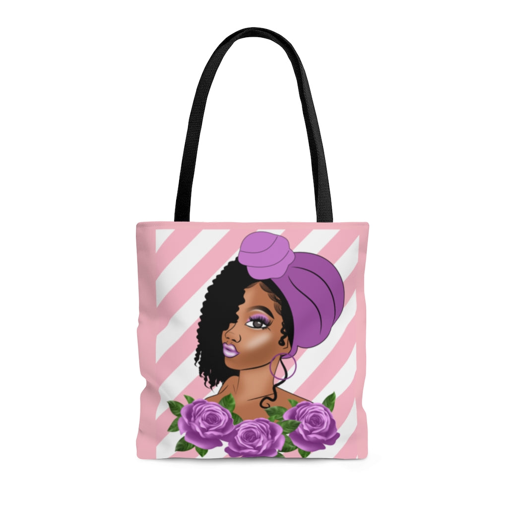 Purple Love Tote Bag