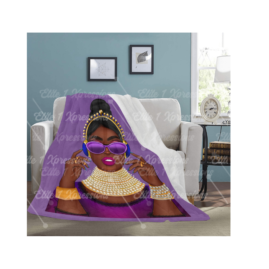 Fleece ~ Pearls Ultra Soft Blanket