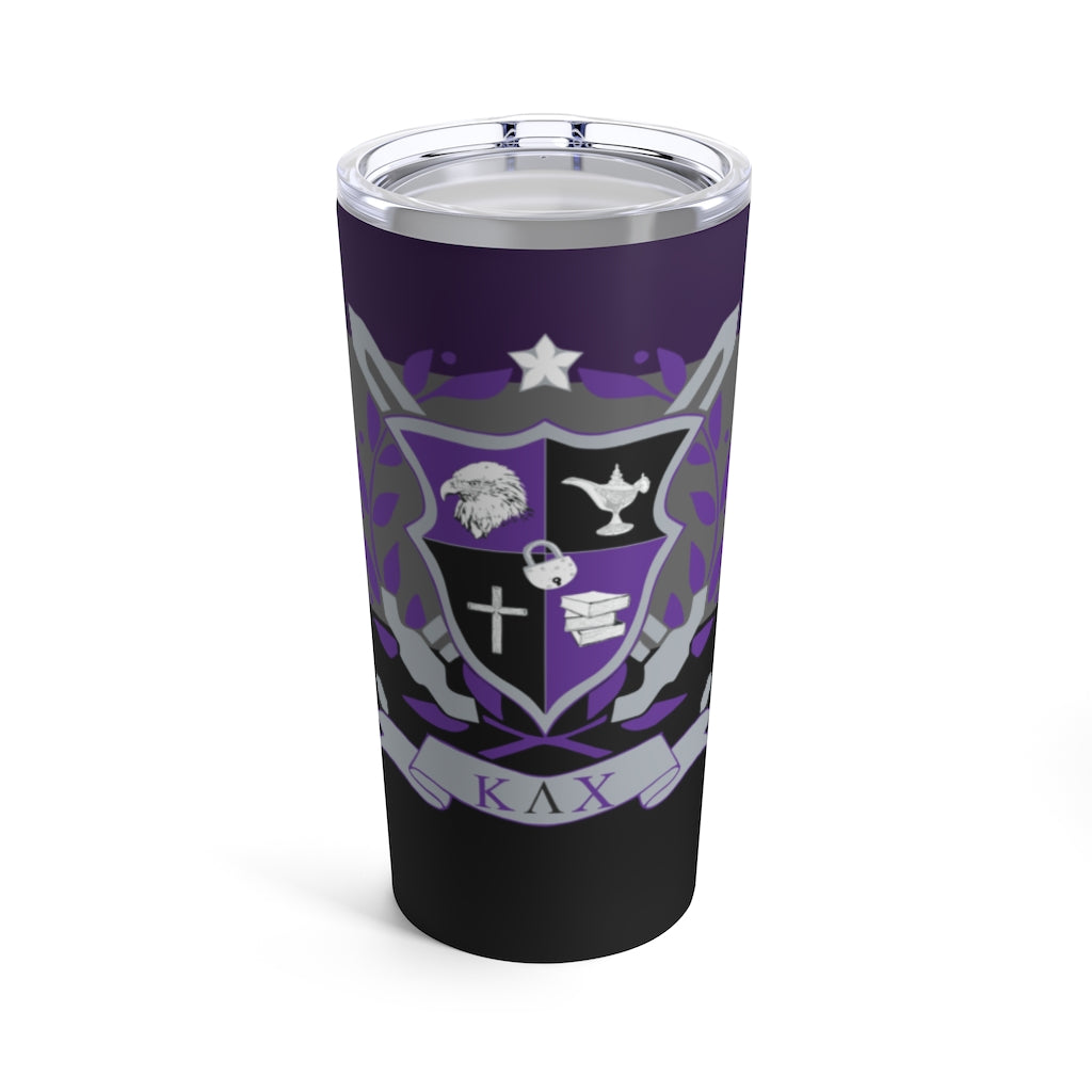 Kappa Lambda Chi (KLC) Tumbler Tri Color