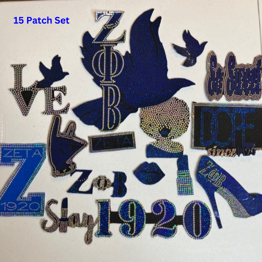 Camouflage Patch Jacket ~ Zeta Phi Beta