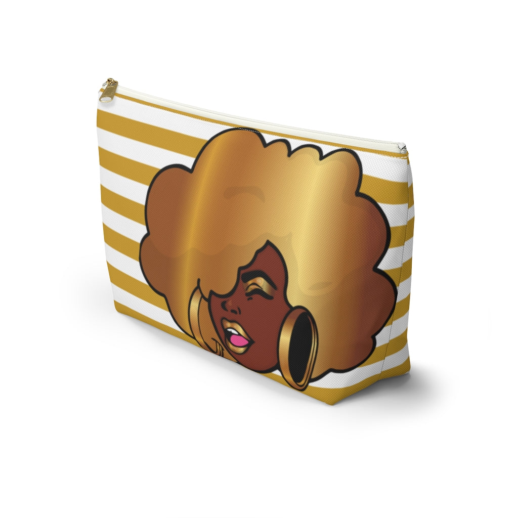 Living My Best Life Accessory Pouch w T-bottom