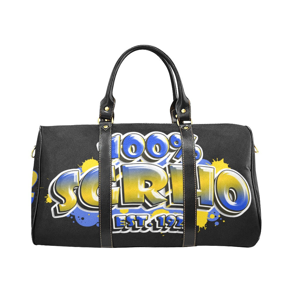 100% SGRHO Travel Bag - Black Handle