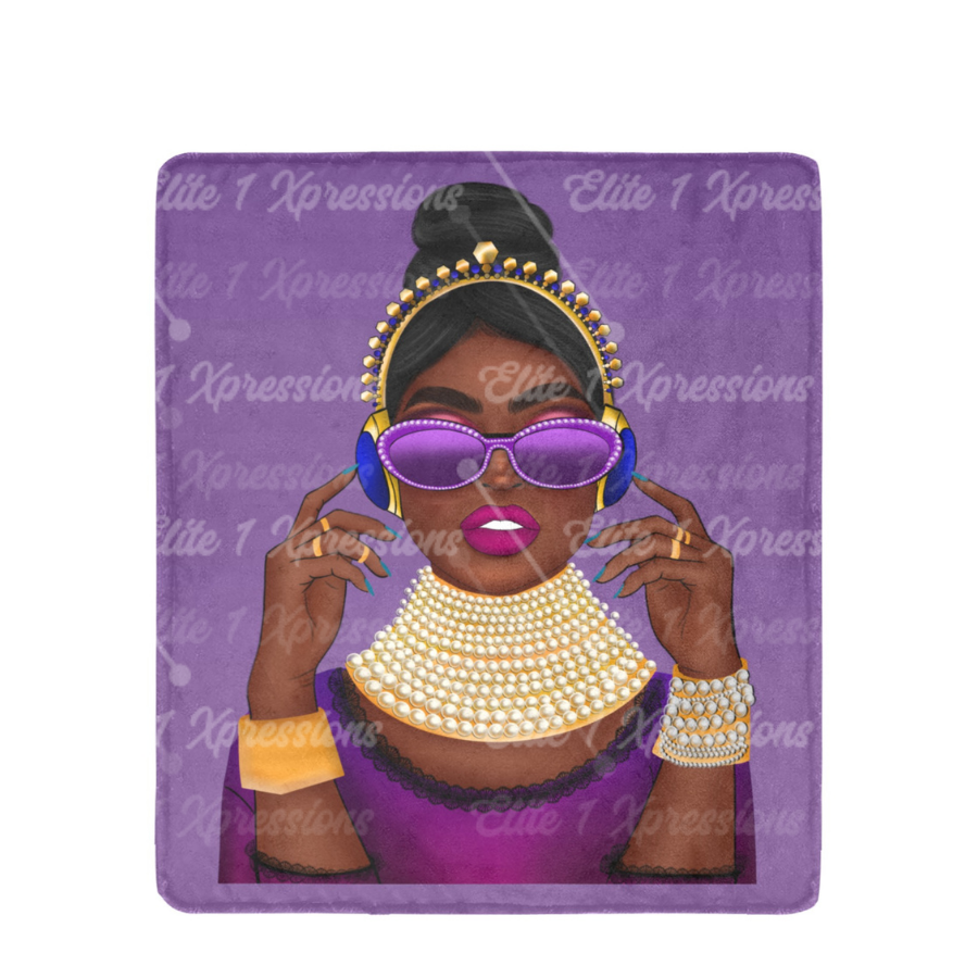 Fleece ~ Pearls Ultra Soft Blanket