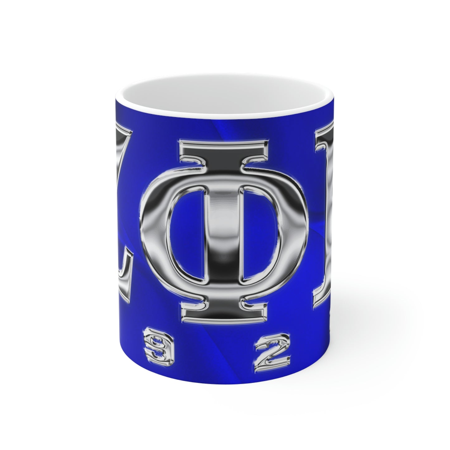 Zeta Ceramic Mug (Royal Blue)