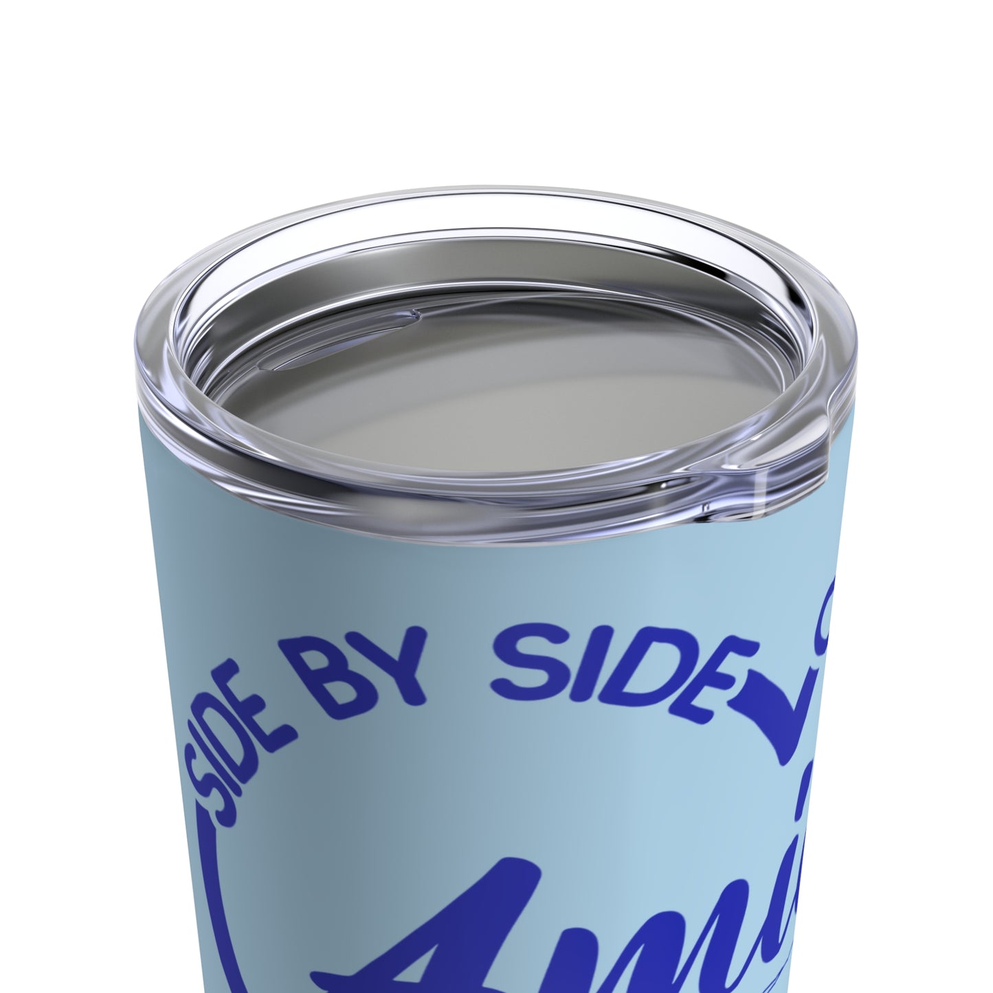 Tumbler ~ Zeta Amicae "Heart" 20oz